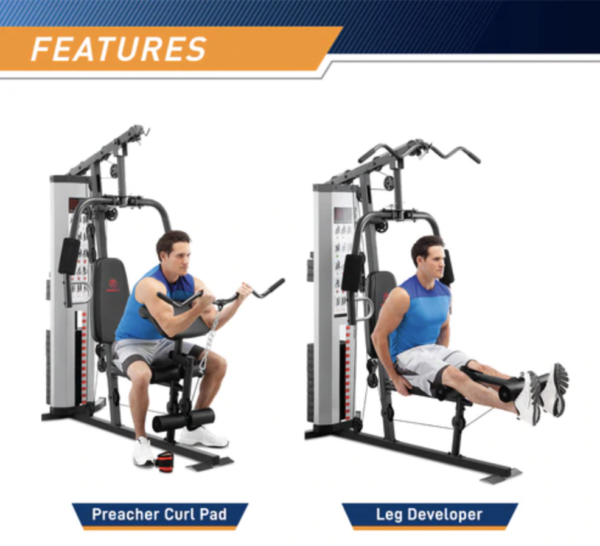Home Gym 150lb  MWM 988 Marcy - Imagen 4