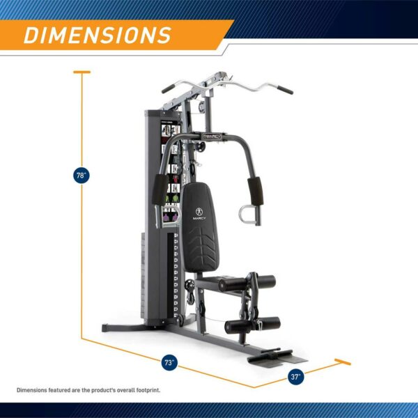 Marcy Home Gym 150lb | MWM-4965 - Imagen 3