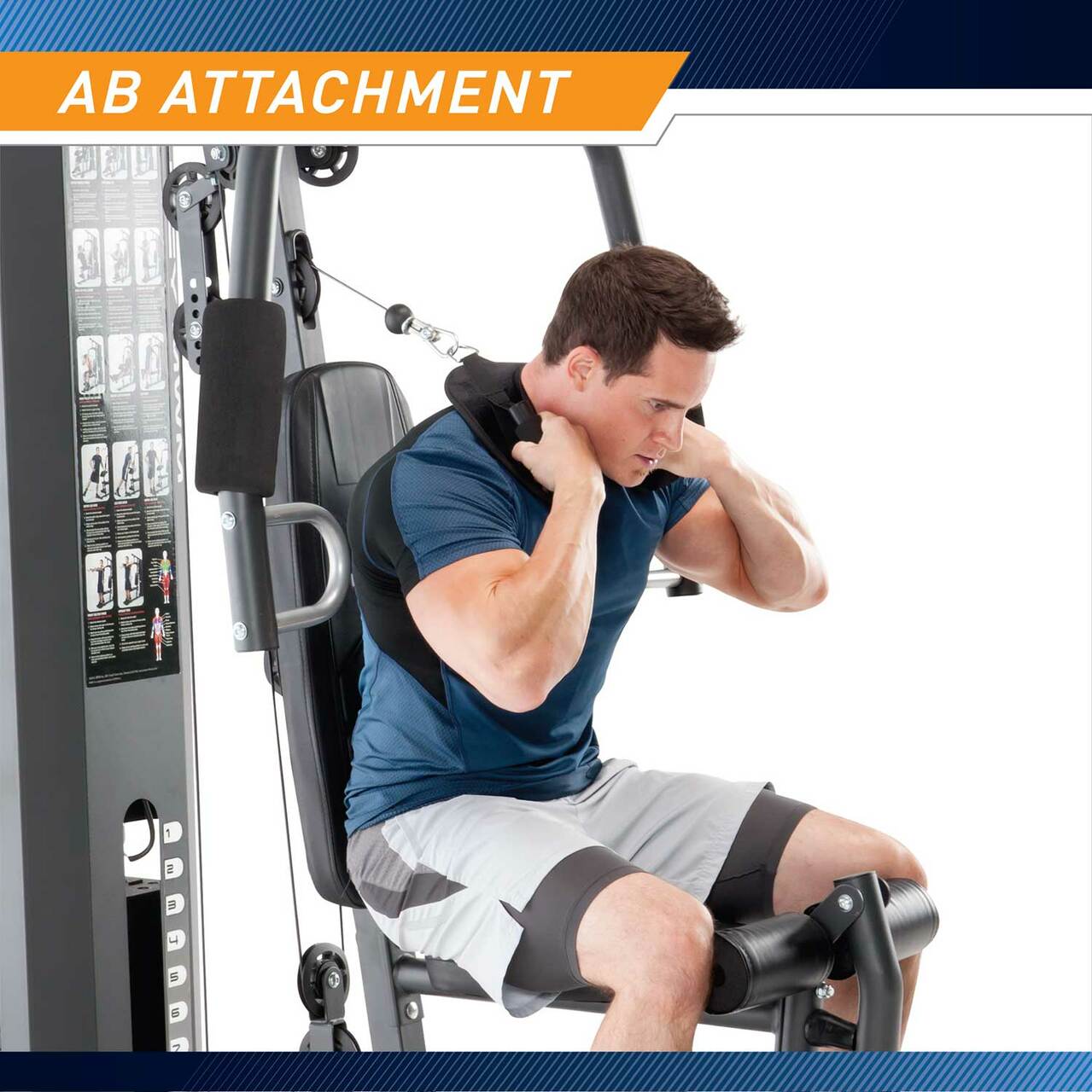 Marcy Home Gym 150lb | MWM-4965 - Imagen 5