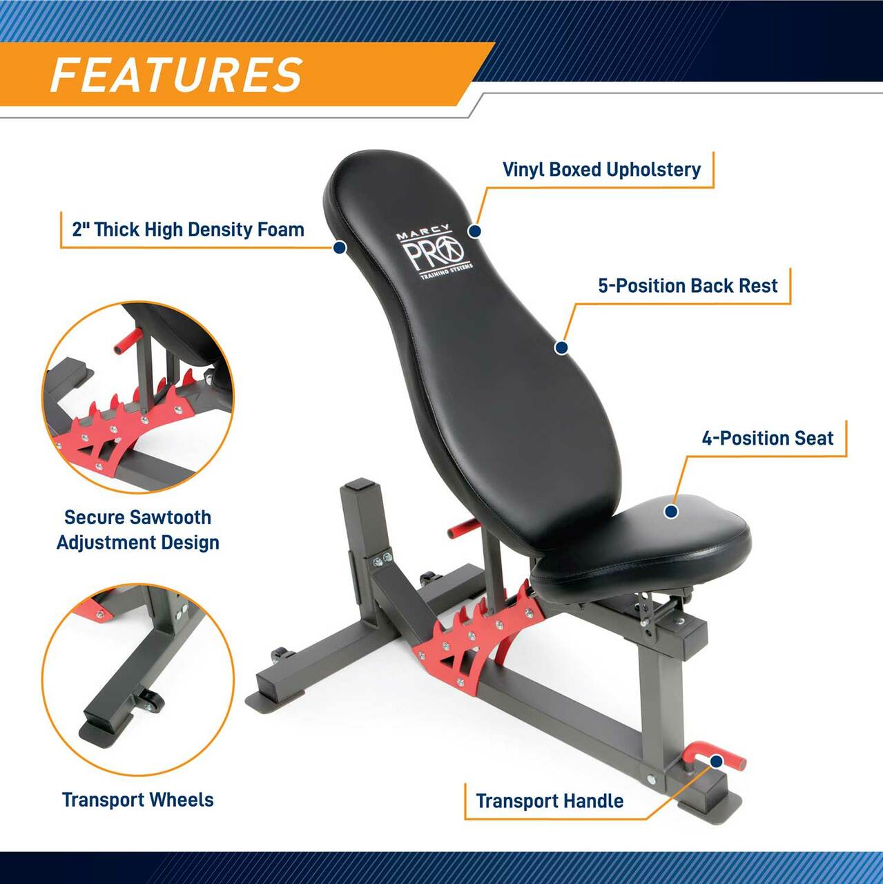 Smith Machine Marcy Pro Home Gym SM 4903 - Imagen 4