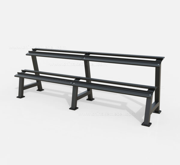 RACK PARA MANCUERNAS COMERCIAL 2 NIVELES